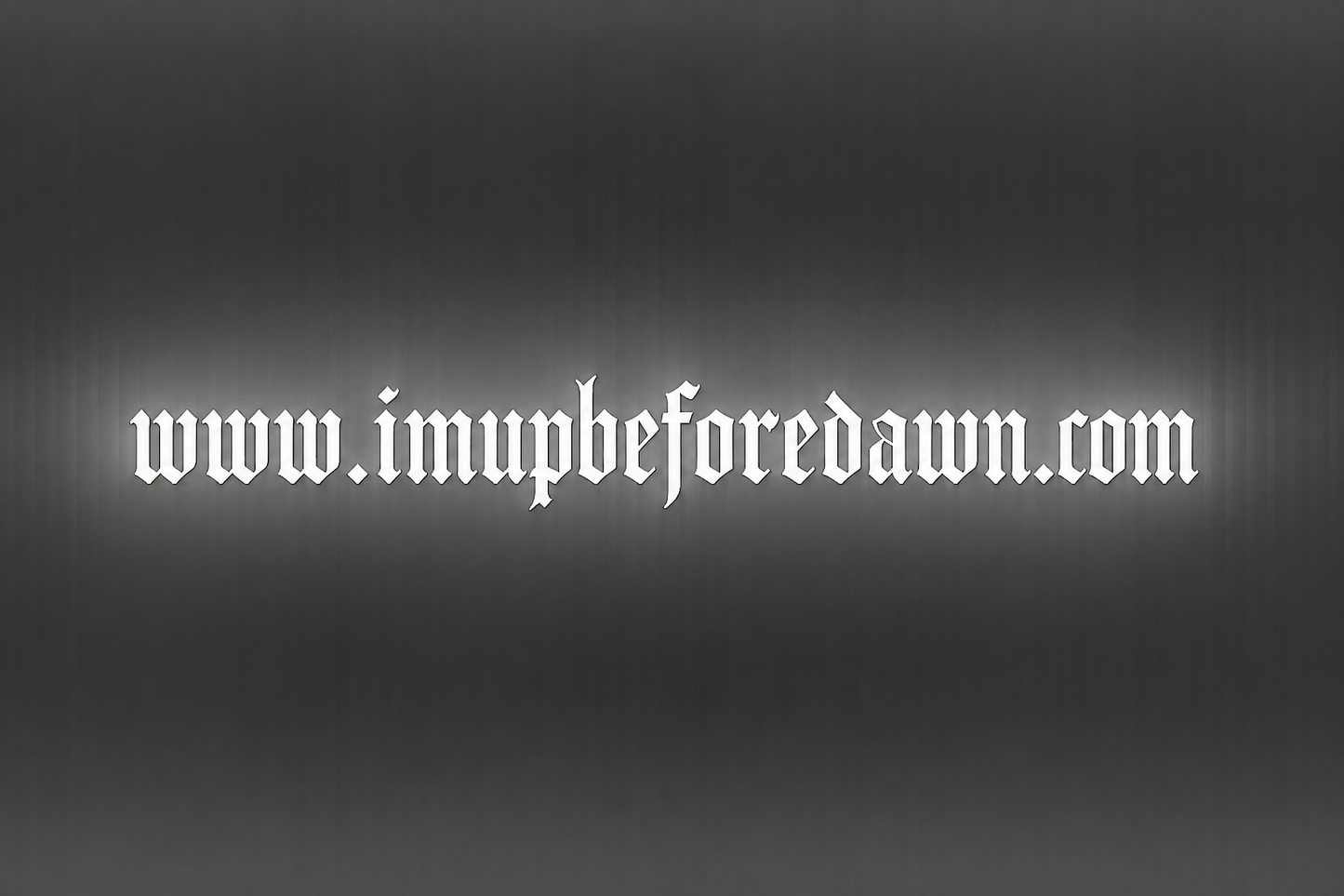 Before Dawn URL Vinyl Sticker